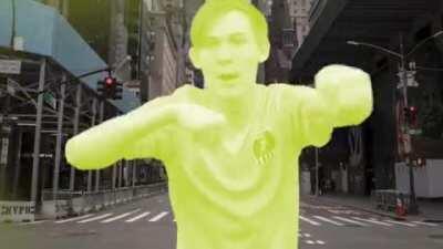 Some of the Jotaro vs DIO fight from the final episode of Stardust Crusaders: The Netflix Adaptation