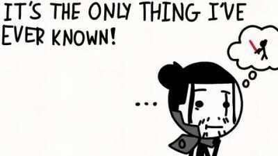 The only thing I know for real, but it’s animated.