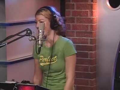 Zefra gets naked for Howard and Joe Rogan.