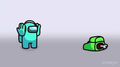 By request: Among Us Kill Animation, but as a perfect loop this time