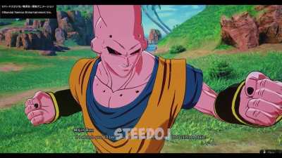 Super Buu (Gohan Absorbed) VS Beerus unique dialogue 