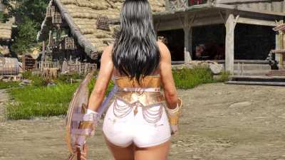 [Vindictus: Defying Fate] Physics fun with maxed sliders