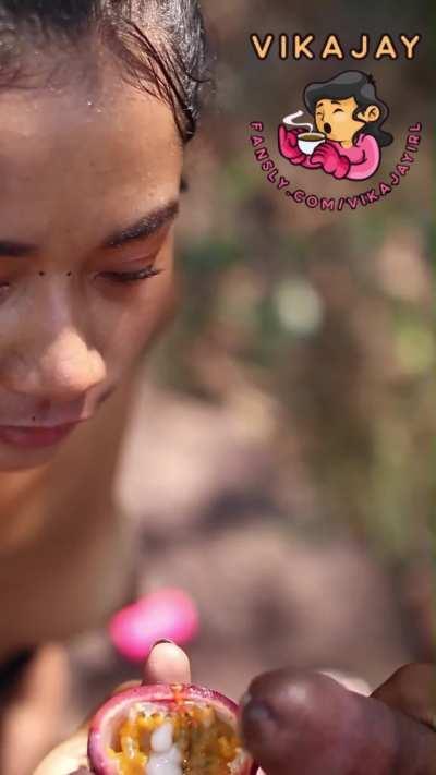 Passionfruit Cumshot 💦🥭🥃