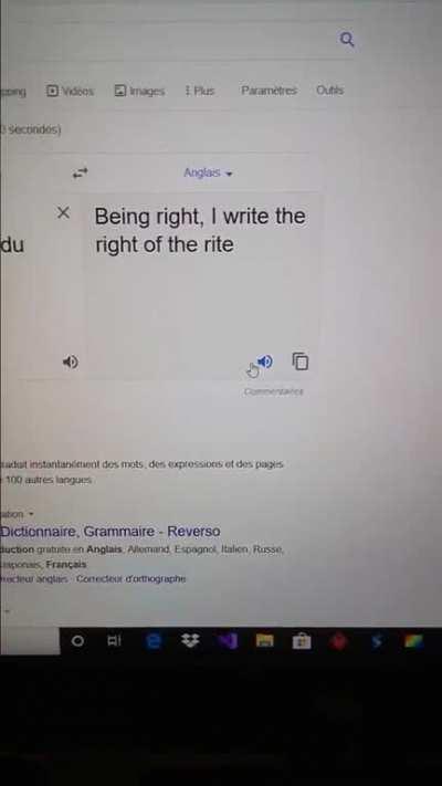 Les anglais et raïte