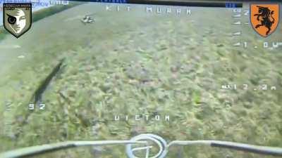 A drone of the «Nebesna Mara» unit (43rd Mechanized Brigade) ALMOST got a Russian attack helicopter