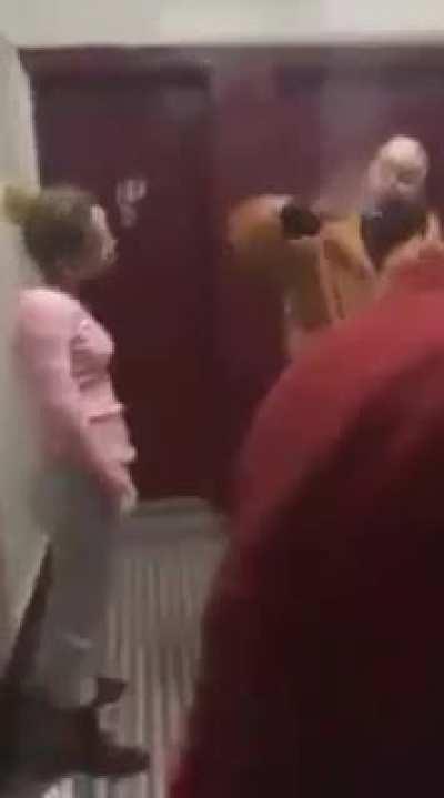 Deaf guy and deaf girl fighting