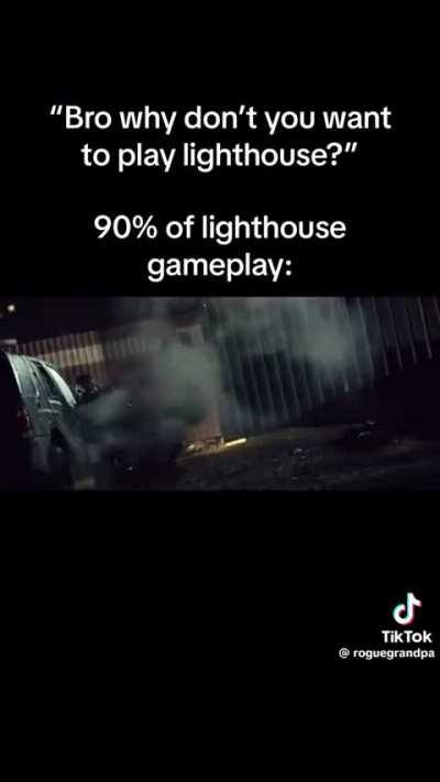 Casual Tuesday night on Lighthouse