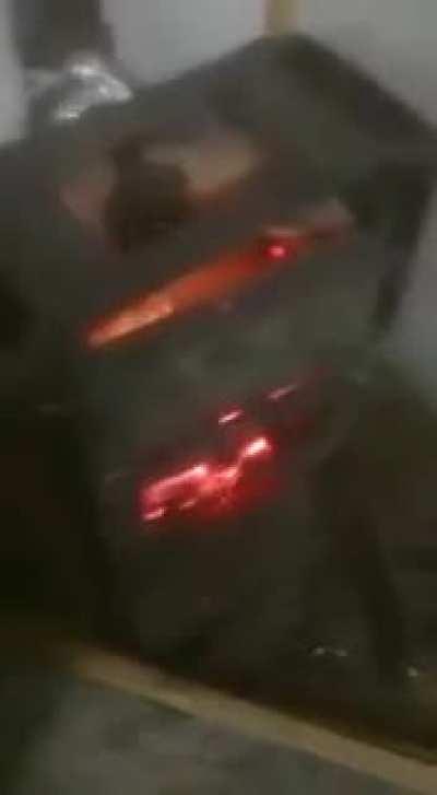 Germans putting some silicone in a oven