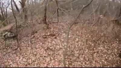 Soldiers engage with the Russian invaders at close range. Go pro gets hit by a bullet but everyone is safe 🇺🇦