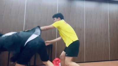 First time filming and editing a full fight scene!