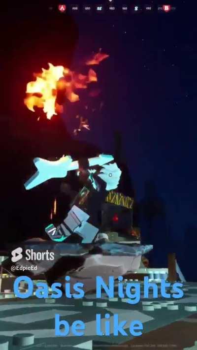 Mega build block party, Oasis City