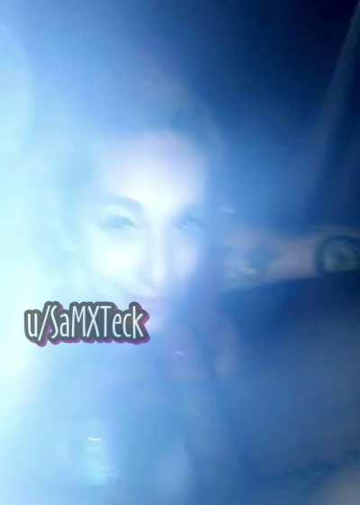 Having fun on the balcony in Miami....