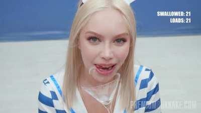 It is hard to imagine a more perfect cumslut than her