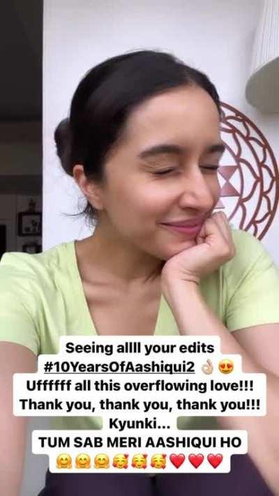 Shraddha Kapoor Instagram story 26 April 2023