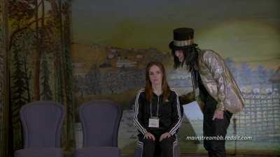 Michelle Mylett Punches a Man in the Balls in Letterkenny 5x4