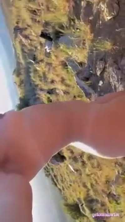 my slutty naked hike