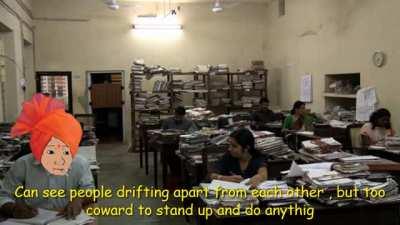 Chodi and Randians watching the fall of their civilization