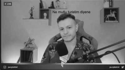 Turist görünce olur gibi