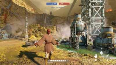 Mace windu with the golden words