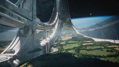 Elysium Space Station by Greg McKechnie