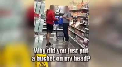 Prankster gets pepper sprayed 