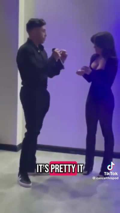 She didn't see it coming