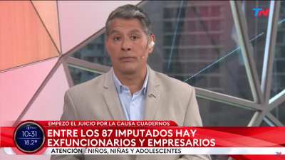 El presupuesto del Garrahan es de 170 millones de dólares por año. Solo en Santa Cruz se robaron 18 años del Garrahan.