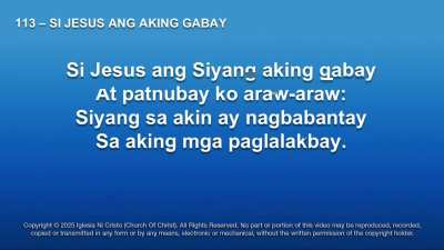 113-SI JESUS ANG AKING GABAY