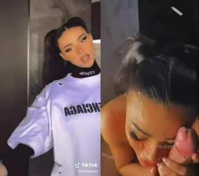 From Tiktok To Sucking Cock 😮