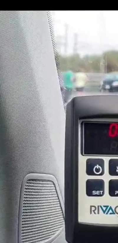 Minutes after heavy hailstorm north Italy