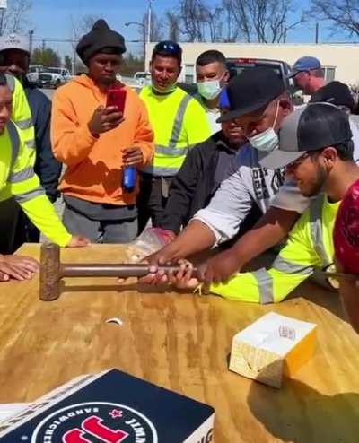 Nothing like older grown man strength 💪. CT@diazsamy210