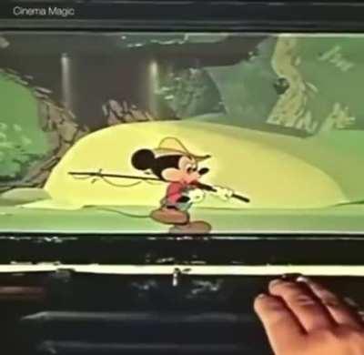 The patience and precision of old school animators.