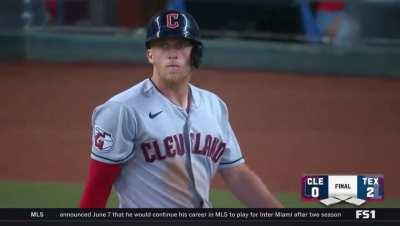 [Highlight] Chapman records the save vs CLE with the 102MPH fastball