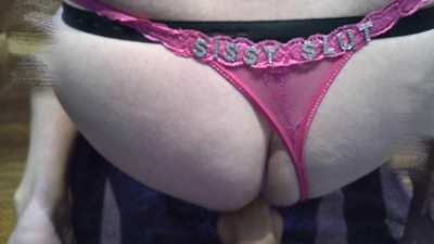 Puting my sissy panties to good use