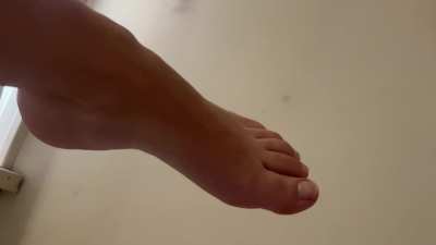 You like my feet?