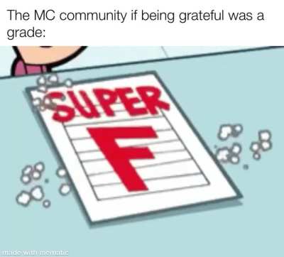 This is only for the toxic side of the community Ok.