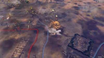 Insane Russian man commits mass genocide against dual Tiger Aces, twice in one game.