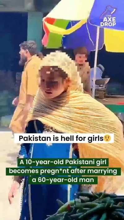 Ten years old Pakistani girl is pr**nant after marrying 60 years old man
