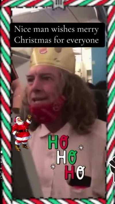 A Bob Cratchit on a plane full of Ebenezer Scrooges