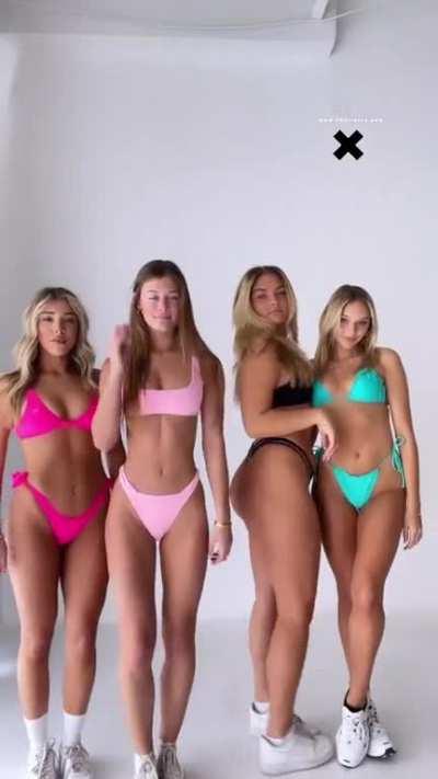 That cutie in turquoise