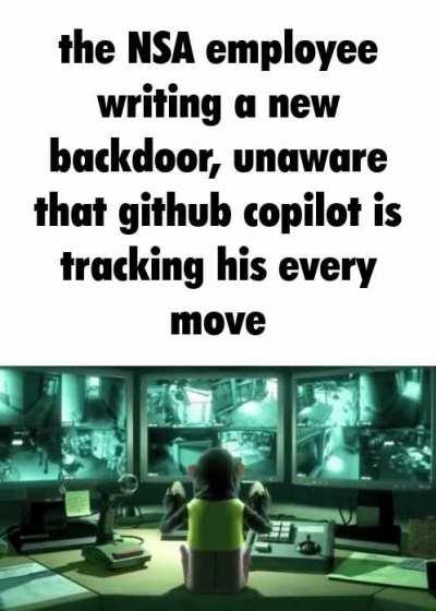 inspired by my friend, who is totally not an NSA employee