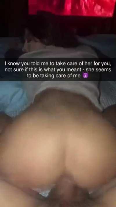 Not even three days into your girlfriend's quarantine and her roommate sends you this