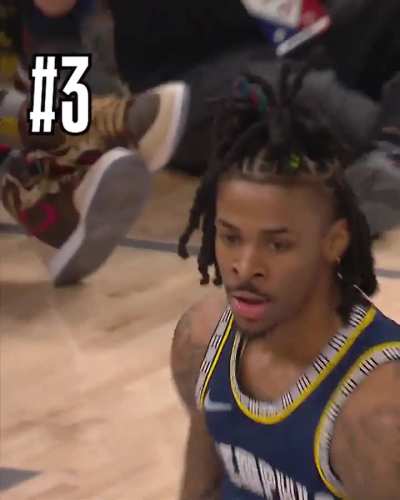 [Highlight] Ja Morant ranks his top 5 dunks throughout his NBA career so far