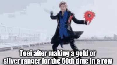 It'll get to the point where gold and silver replace green and black