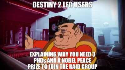 My experience in LFG has been painful