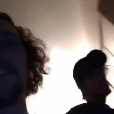 Peep making sure Tracy is good 😔