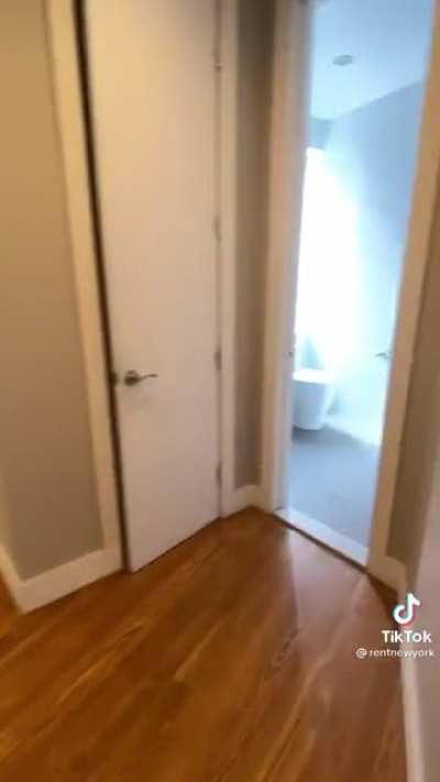 Acute little apartment.