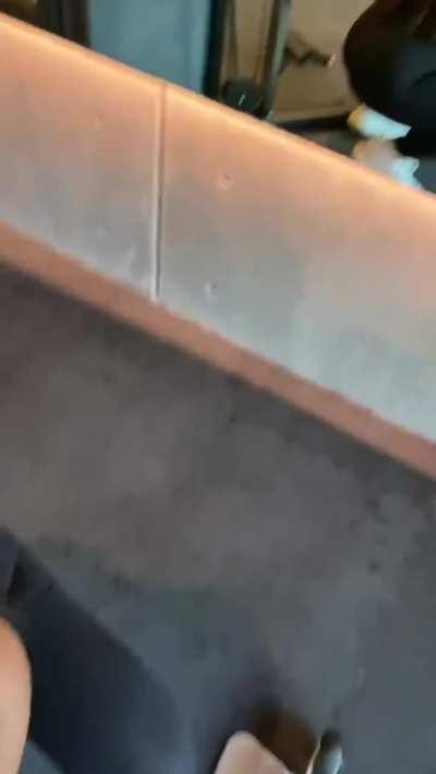 Hot and he clearly knows it