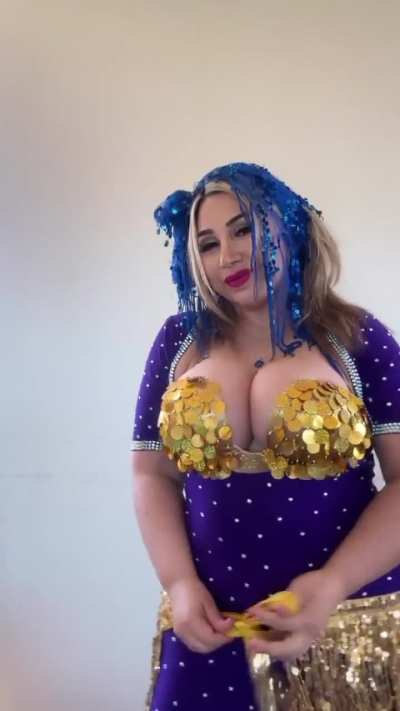 Busty Belly Dance  💜💛