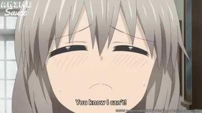 The only time her eyes open